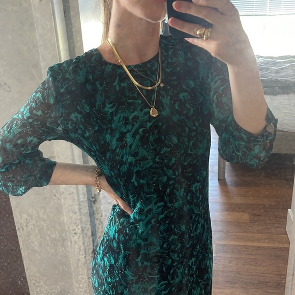 WINTERKATE Silk Maxi Dress ‘S’ - Picture 2 of 11